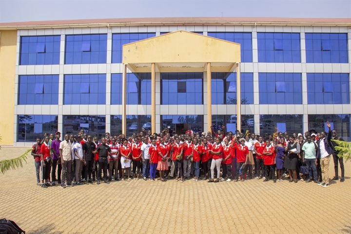 Youth gathering in Northern Uganda
