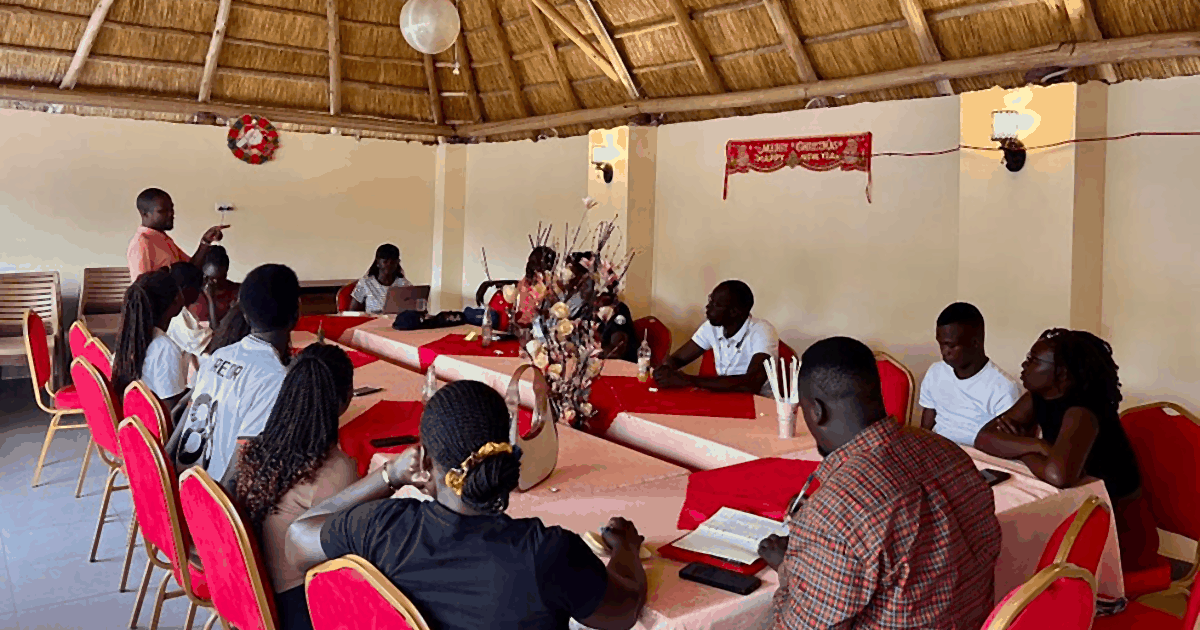 A Kakebe mentorship session